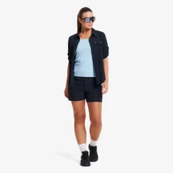 Birch Ribbed Tank Top Damen Forget-Me-Not