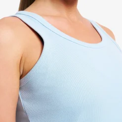 Birch Ribbed Tank Top Damen Forget-Me-Not