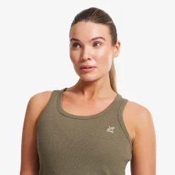 Birch Ribbed Tank Top Damen Kalamata