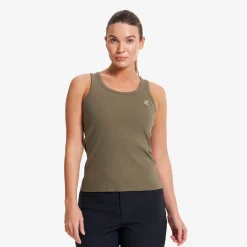 Birch Ribbed Tank Top Damen Kalamata