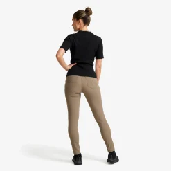 Birch Ribbed T-shirt Damen Black