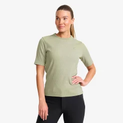 Birch Ribbed T-shirt Damen Shadow