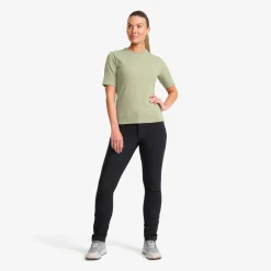 Birch Ribbed T-shirt Damen Shadow