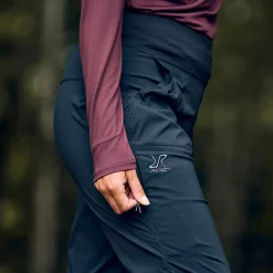 Breezy Curved Ankle Stretch Pants Damen Black