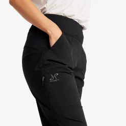 Breezy Curved Ankle Stretch Pants Damen Black