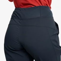 Breezy Curved Ankle Stretch Pants Damen Blueberry