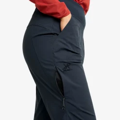 Breezy Curved Ankle Stretch Pants Damen Blueberry