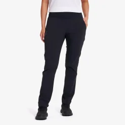 Breezy Outdoor Stretch Pants Damen Black