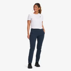 Breezy Outdoor Stretch Pants Damen Deep Navy