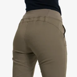 Breezy Outdoor Stretch Pants Damen Light Moss Gray