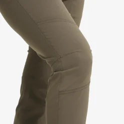 Breezy Outdoor Stretch Pants Damen Light Moss Gray