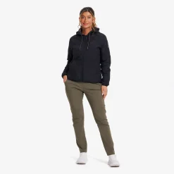 Breezy Outdoor Stretch Pants Damen Light Moss Gray