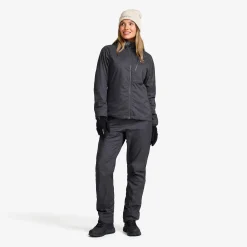 Brisk Tech Fleece-lined Jacket Damen India Ink