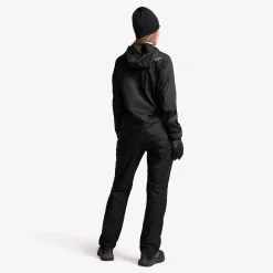 Brisk Tech Fleece-lined Jacket Damen Black