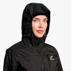 Brisk Tech Fleece-lined Jacket Damen Black