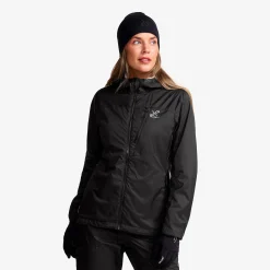 Brisk Tech Fleece-lined Jacket Damen Black