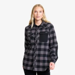 Campfire Shirt Damen Black/Anthracite