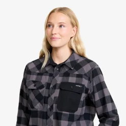 Campfire Shirt Damen Black/Anthracite