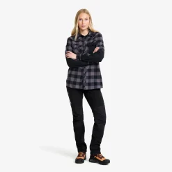 Campfire Shirt Damen Black/Anthracite