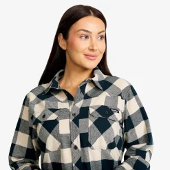 Campfire Shirt Damen Blueberry/Peyote