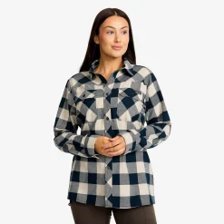Campfire Shirt Damen Blueberry/Peyote