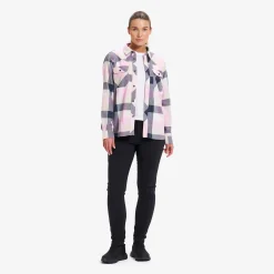 Campfire Shirt Damen Bright Pink/Multi