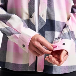 Campfire Shirt Damen Bright Pink/Multi