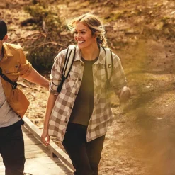 Campfire Shirt Damen Brindle/Oatmeal