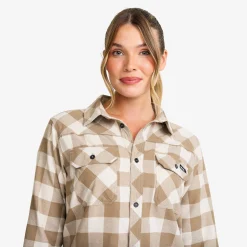 Campfire Shirt Damen Brindle/Oatmeal