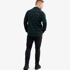 Campfire Shirt Herren Black/Deep Teal