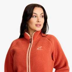 Canyon Full-zip Pile Fleece Damen Bruschetta/Maple Sugar