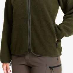 Canyon Full-zip Pile Fleece Damen Forest Night