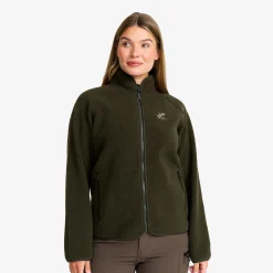 Canyon Full-zip Pile Fleece Damen Forest Night