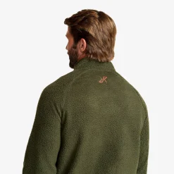 Canyon Full-zip Pile Fleece Herren Forest Night/Rusty Orange