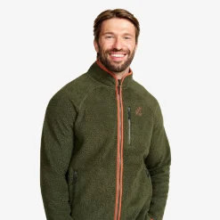 Canyon Full-zip Pile Fleece Herren Forest Night/Rusty Orange