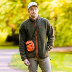 Canyon Full-zip Pile Fleece Herren Forest Night/Rusty Orange