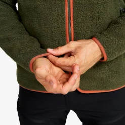 Canyon Full-zip Pile Fleece Herren Forest Night/Rusty Orange