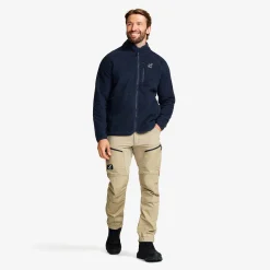 Canyon Full-zip Pile Fleece Herren Navy