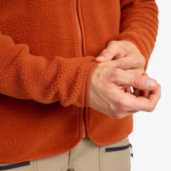 Canyon Full-zip Pile Fleece Herren Terracotta Brown