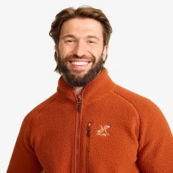 Canyon Full-zip Pile Fleece Herren Terracotta Brown