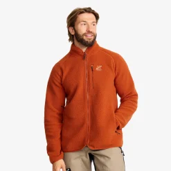 Canyon Full-zip Pile Fleece Herren Terracotta Brown