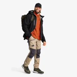Canyon Full-zip Pile Fleece Herren Terracotta Brown