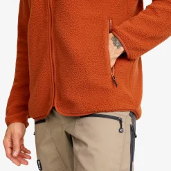 Canyon Full-zip Pile Fleece Herren Terracotta Brown