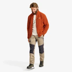 Canyon Full-zip Pile Fleece Herren Terracotta Brown