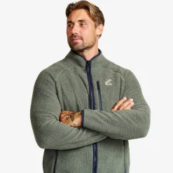 Canyon Full-zip Pile Fleece Herren Castor Gray/Navy