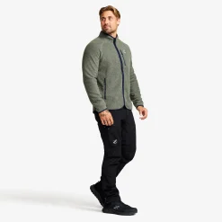 Canyon Full-zip Pile Fleece Herren Castor Gray/Navy