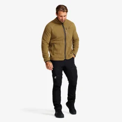 Canyon Full-zip Pile Fleece Herren Kangaroo Brown