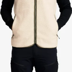 Canyon Full-zip Pile Fleece Vest Herren Peyote/Thyme