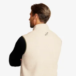 Canyon Full-zip Pile Fleece Vest Herren Peyote/Thyme