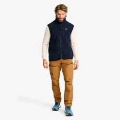 Canyon Full-zip Pile Fleece Vest Herren Navy